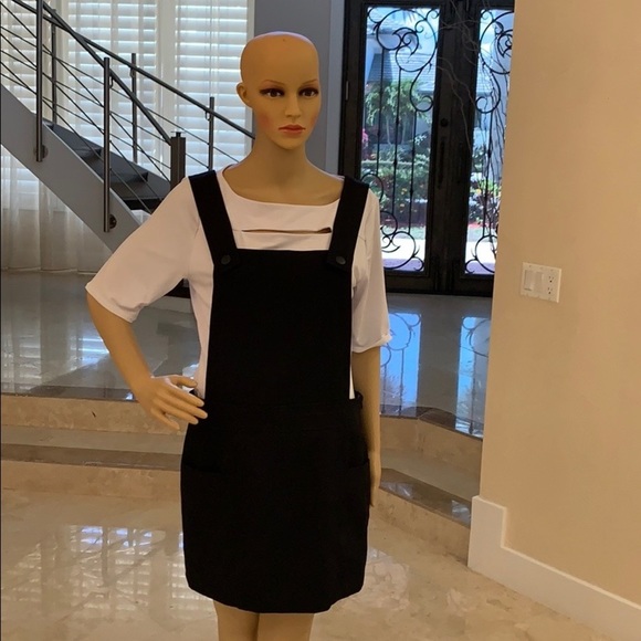Forever 21 Dresses & Skirts - 𝅺Forever21 Overall skirt dress D19